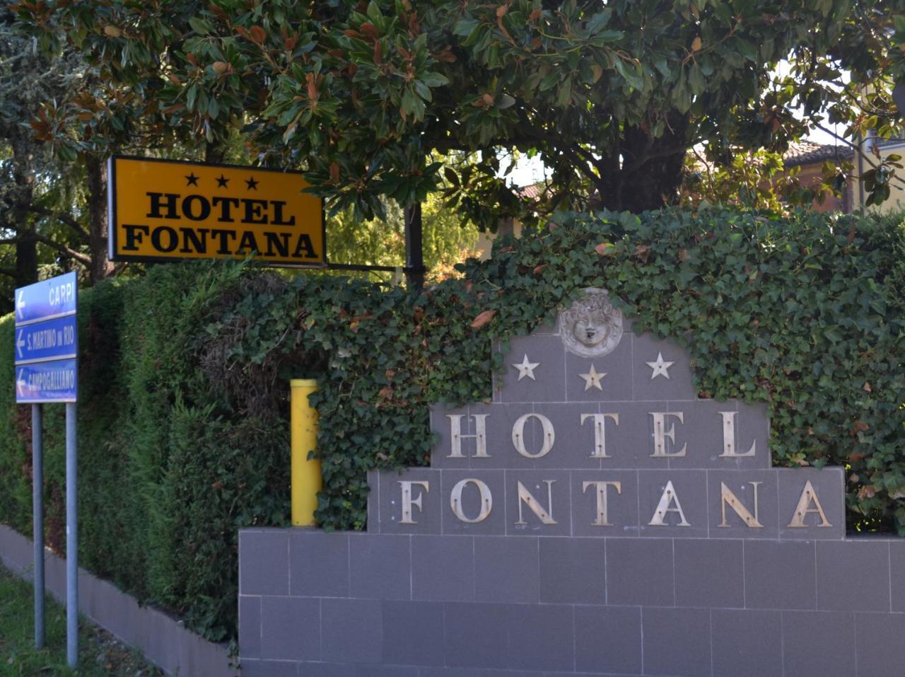 Hotel Fontana Rubiera Exteriör bild